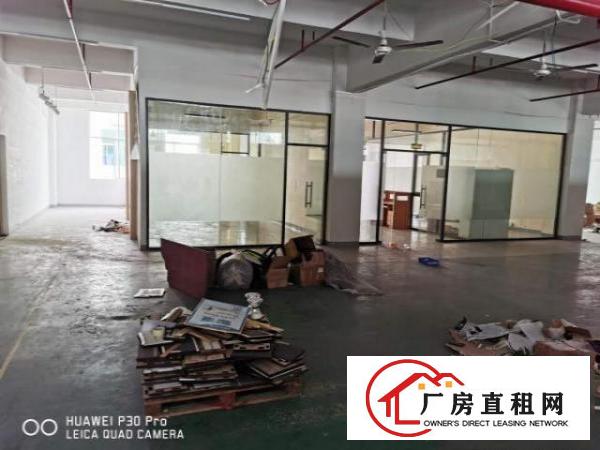  金凤凰工业园带装修厂房楼上1050平米出租适合电子加工塑胶