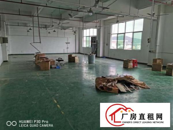  金凤凰工业园带装修厂房楼上1050平米出租适合电子加工塑胶