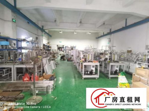  凤岗竹尾田五金注塑模具钣金带行车一楼厂房出租500平米出租