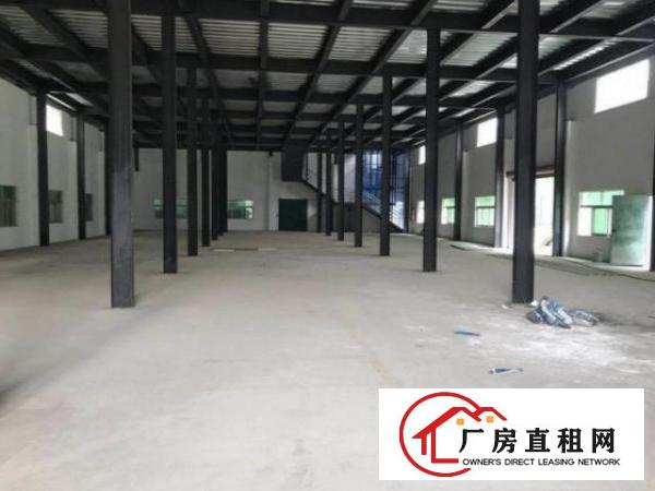  油甘埔新出原房东钢构独院600平高7米厂房出租，无公摊