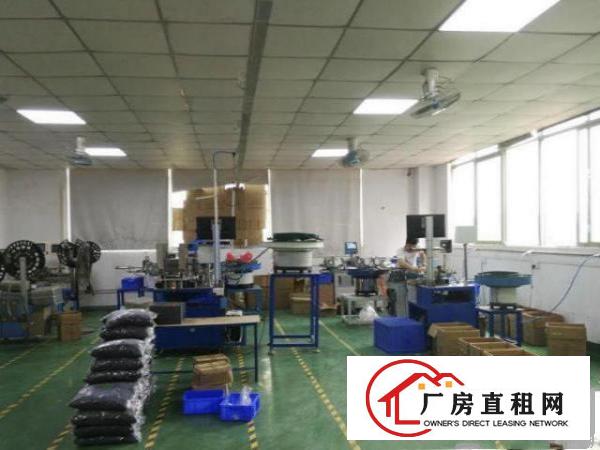  雁田新出500平方房东独院一楼厂房：消防过关免装修