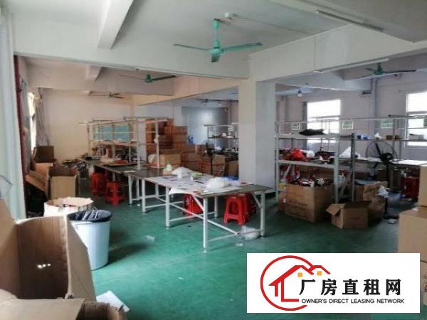  雁田领包入驻生产厂房楼上300平转租，水电通，