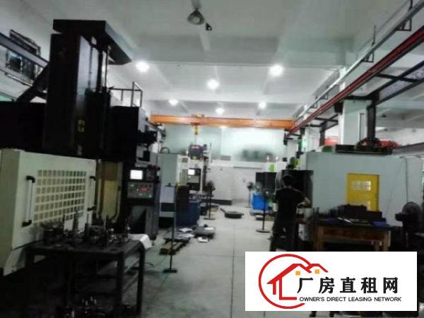  出租凤岗工业园一楼带航车500方，高度6米，带办公室拎包生产