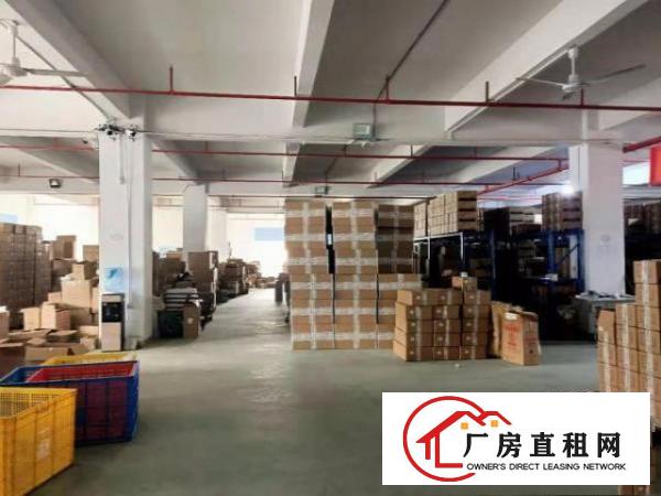 空地大，凤岗竹塘带卸货平台消防喷淋厂房出租楼上2100平