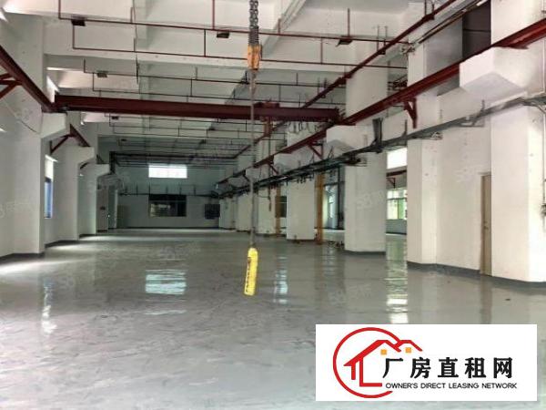  凤岗7米高标准一楼厂房2100平方带航车出租