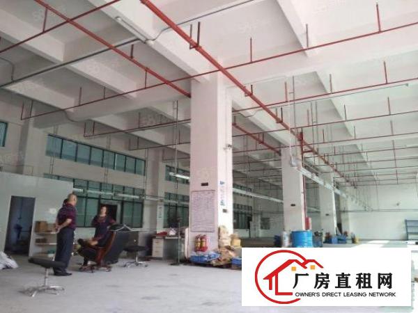  凤岗宏盈工业区三楼1200平厂房出租可以分租可办环评