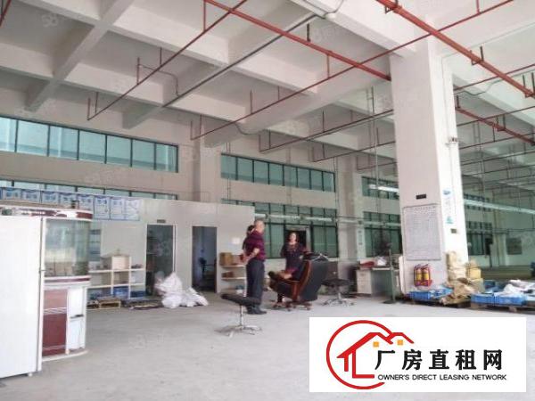  凤岗宏盈工业区三楼1200平厂房出租可以分租可办环评