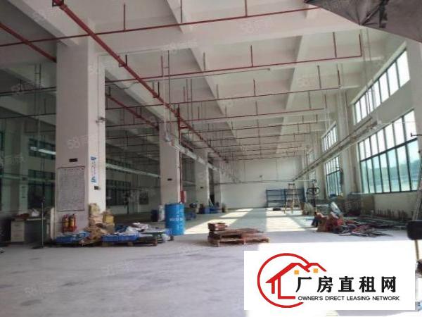 凤岗宏盈工业区三楼1200平厂房出租可以分租可办环评