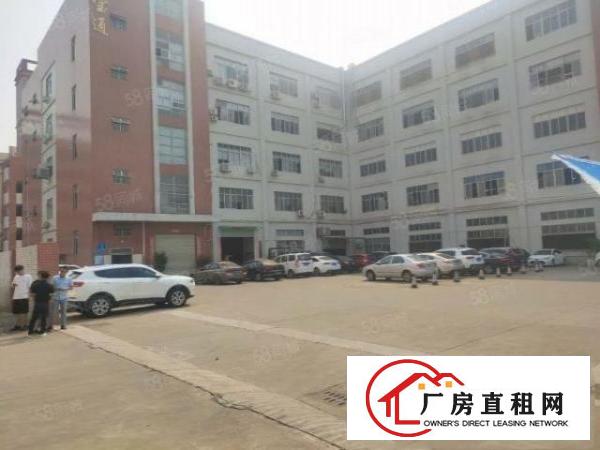  凤岗五联一楼560平厂房出租现成行车地坪漆适合各种行业