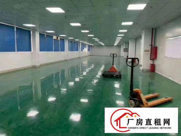  凤岗标准厂房楼上现成装修水电齐全680平起租
