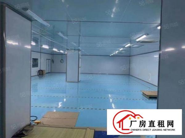  凤岗雁田新出楼上600平米现成水电装修仓库厂房出租可分租