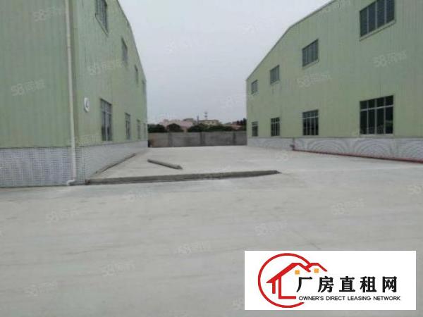  钢构厂房出租一楼厂房带红本独院原房东宿舍食堂办公齐全