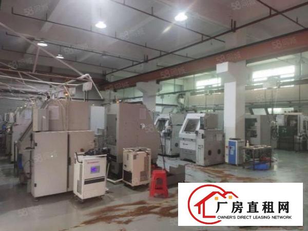  凤岗原房东实际面积800平，5吨行车，带办公室装修现成水电