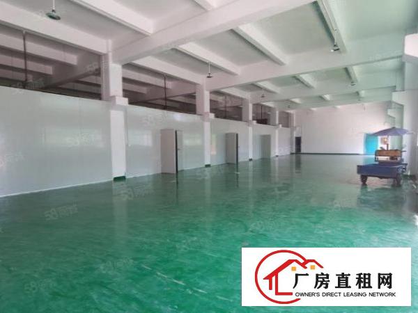  凤岗雁田一楼二楼厂房出租2300平带牛角位现成办公室