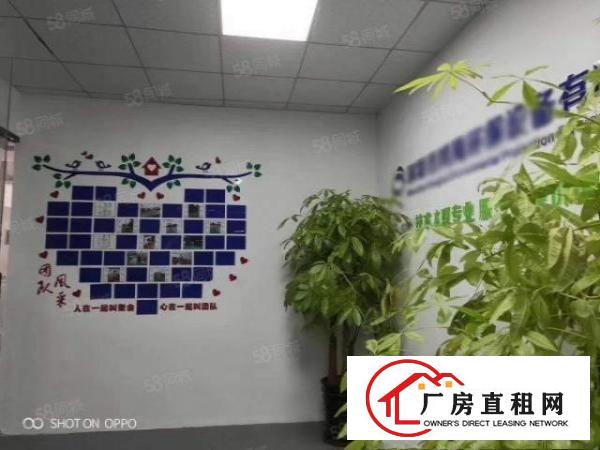  凤岗金凤凰工业区空出楼上650平方精装重工业厂房出租