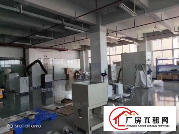 凤岗金凤凰工业区空出楼上650平方精装重工业厂房出租