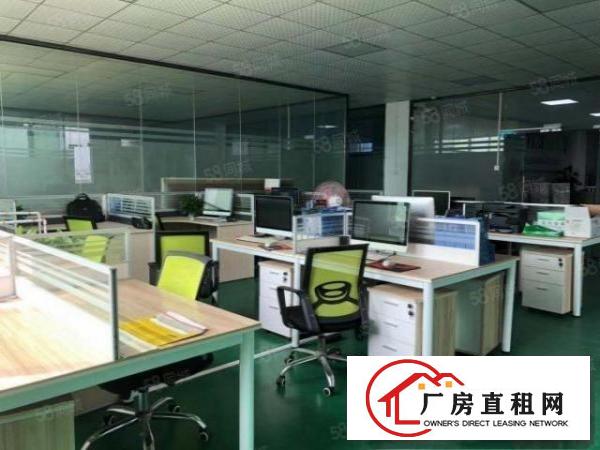  凤岗金凤凰工业区新出楼上厂房1500平带现成装修
