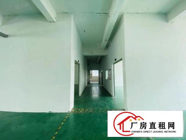  原房东凤岗雁田楼上现成装修地坪漆电子厂房出租1500平