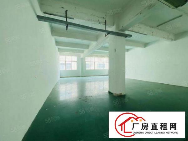 原房东凤岗雁田楼上现成装修地坪漆电子厂房出租1500平