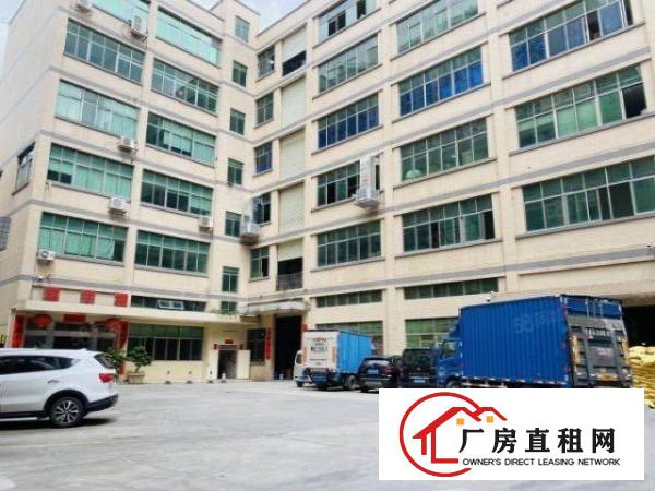  原房东凤岗雁田楼上现成装修地坪漆电子厂房出租1500平
