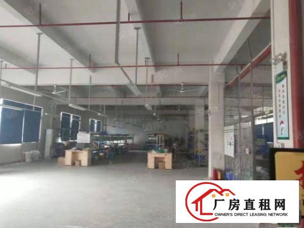  凤岗漂亮工业园空出5楼厂房2100平方水电办公室齐全