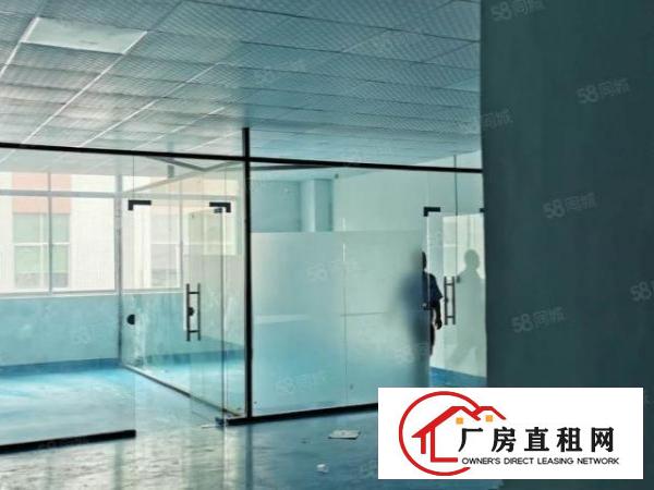  凤岗雁田工业园楼上厂房出租1000平带装修小面积可分租