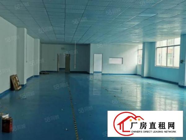  凤岗雁田工业园楼上厂房出租1000平带装修小面积可分租