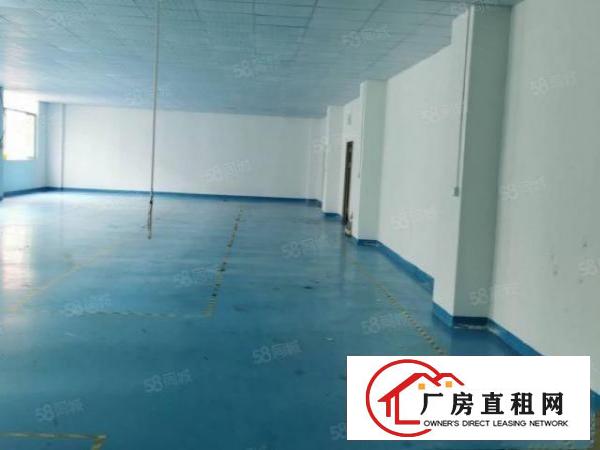  凤岗雁田工业园楼上厂房出租1000平带装修小面积可分租