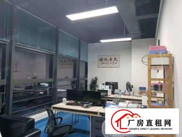  凤岗新空出楼上740平方现成地坪漆办公室装修！