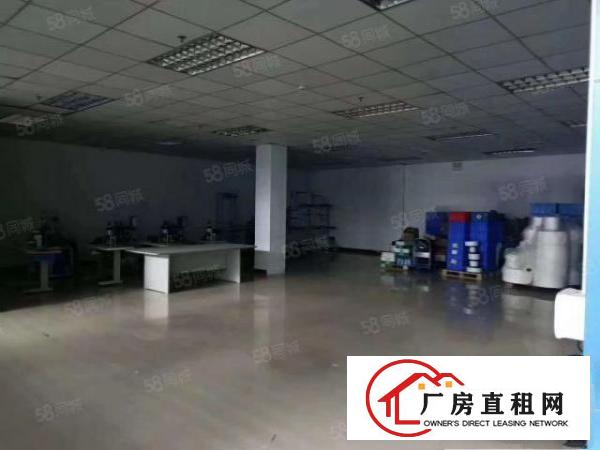  凤岗油甘埔原房东一楼1550平带办公室装修卸货平台厂房出租