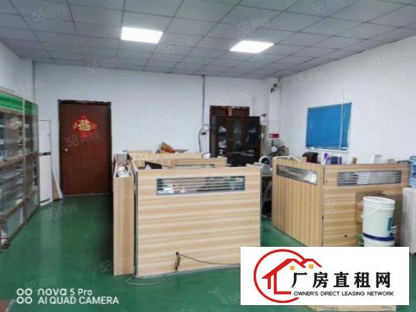  凤岗金凤凰大道旁标准2楼带装修办公室厂房出租1300平
