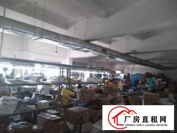  凤岗雁田新出三楼1500平标准厂房出租可以分租带办公室装修