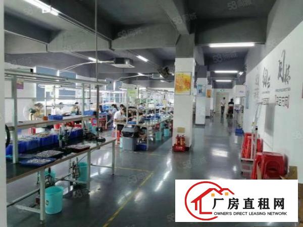  官井头大龙工业区楼上现成装修1000平周边人气旺好招工