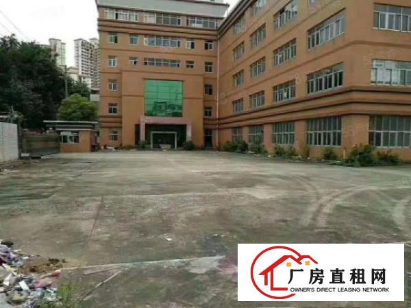 凤岗雁田楼上新出3000平精装修厂房出租园区空地超大