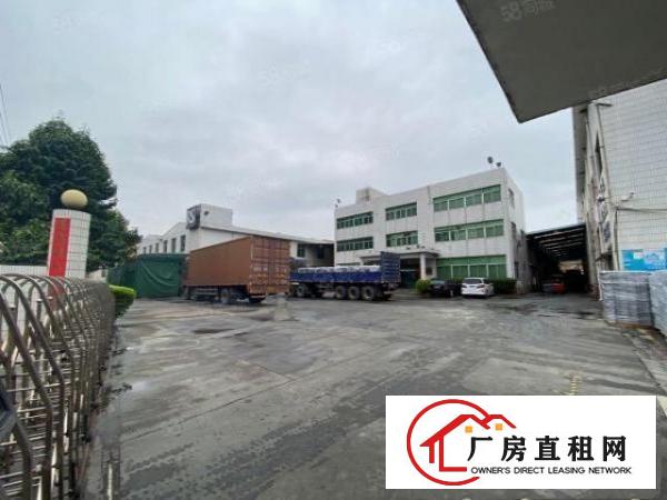  凤岗雁田原房东单一层钢构8千平空地超大滴水12米厂房出租