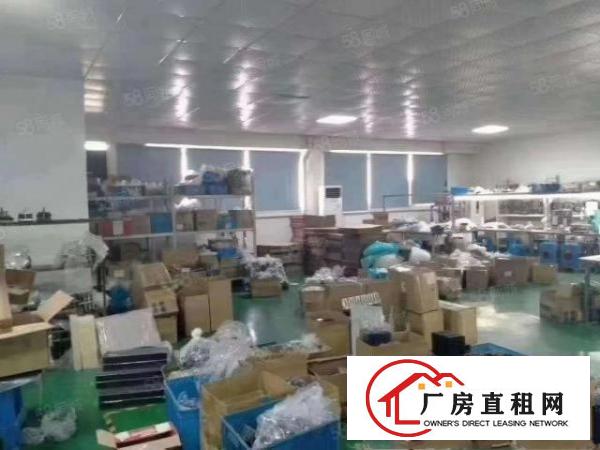  凤岗雁田新出楼上带精装修厂房500平方全部吊顶地坪漆