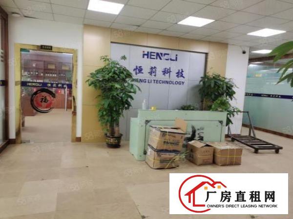  凤岗金凤凰工业区1000平方原房东出租带精装修办公室