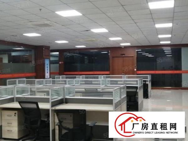  凤岗莞深工业区新出楼上单层4800平现成装修水电齐全100起