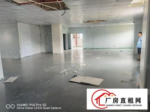  凤岗五联新出楼上豪华装修厂房500平方，水电齐全
