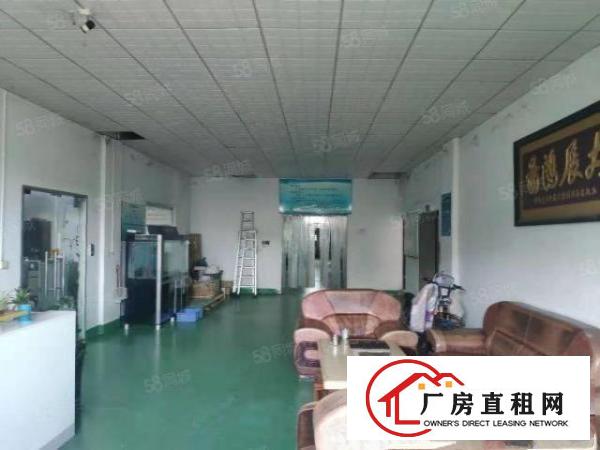  凤岗楼上适电子电商办公手袋厂房出租1600平豪华装修