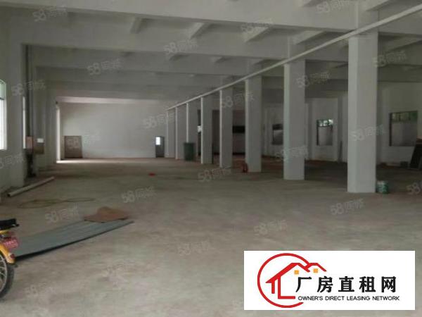  凤岗五联新出楼上2000平方厂房出租200气分租消防喷淋齐