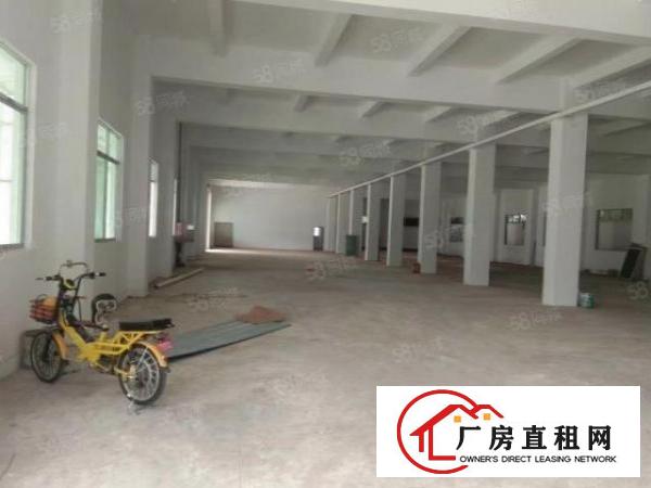 凤岗五联新出楼上2000平方厂房出租200气分租消防喷淋齐