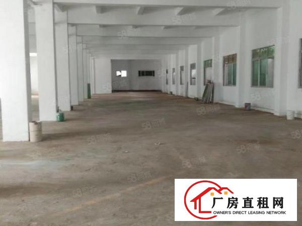  凤岗五联新出楼上2000平方厂房出租200气分租消防喷淋齐