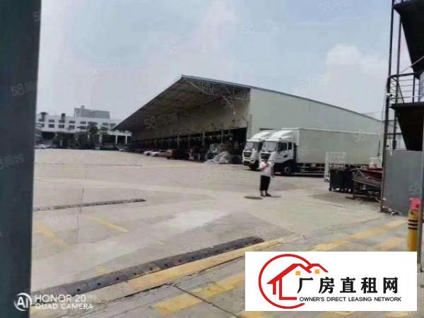  凤岗镇五联村新出单一层钢构厂房出租可以分租全新地坪漆原房东