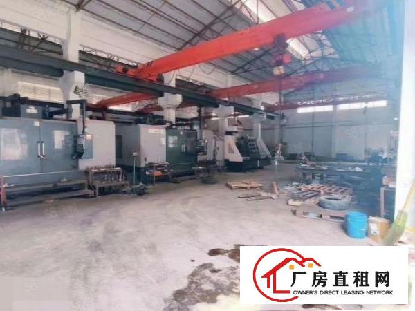  凤岗成熟工业园空出12米高重工业钢构厂房1400平方带航车