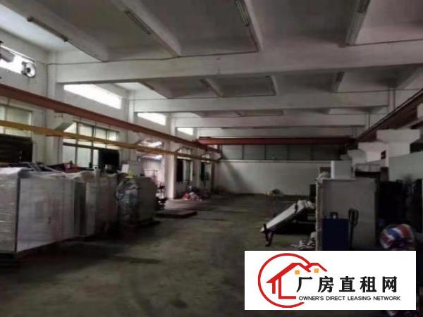  清溪铁松村一楼960平方带5吨航车现成办公室水电齐全