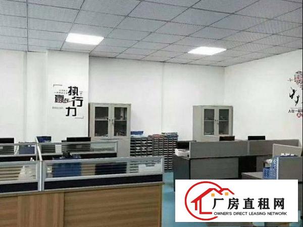  青皇业主直租带装修厂房三楼500平拎包入住