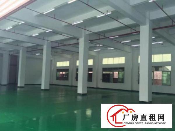  清厦刚出带装修二楼厂房1800平方出租，办公宿舍齐全