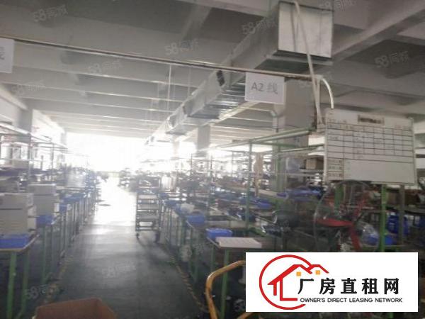  清溪镇镇中心楼上标准厂房出租2200，可做电池，现成水电装修