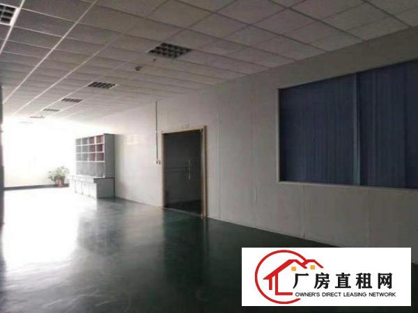  清溪镇中心新出楼上带印刷环评750方，带办公室地坪，拎包生产